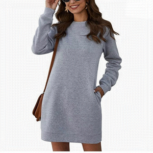Vemubapis Small Crewneck Sweatshirt Dress